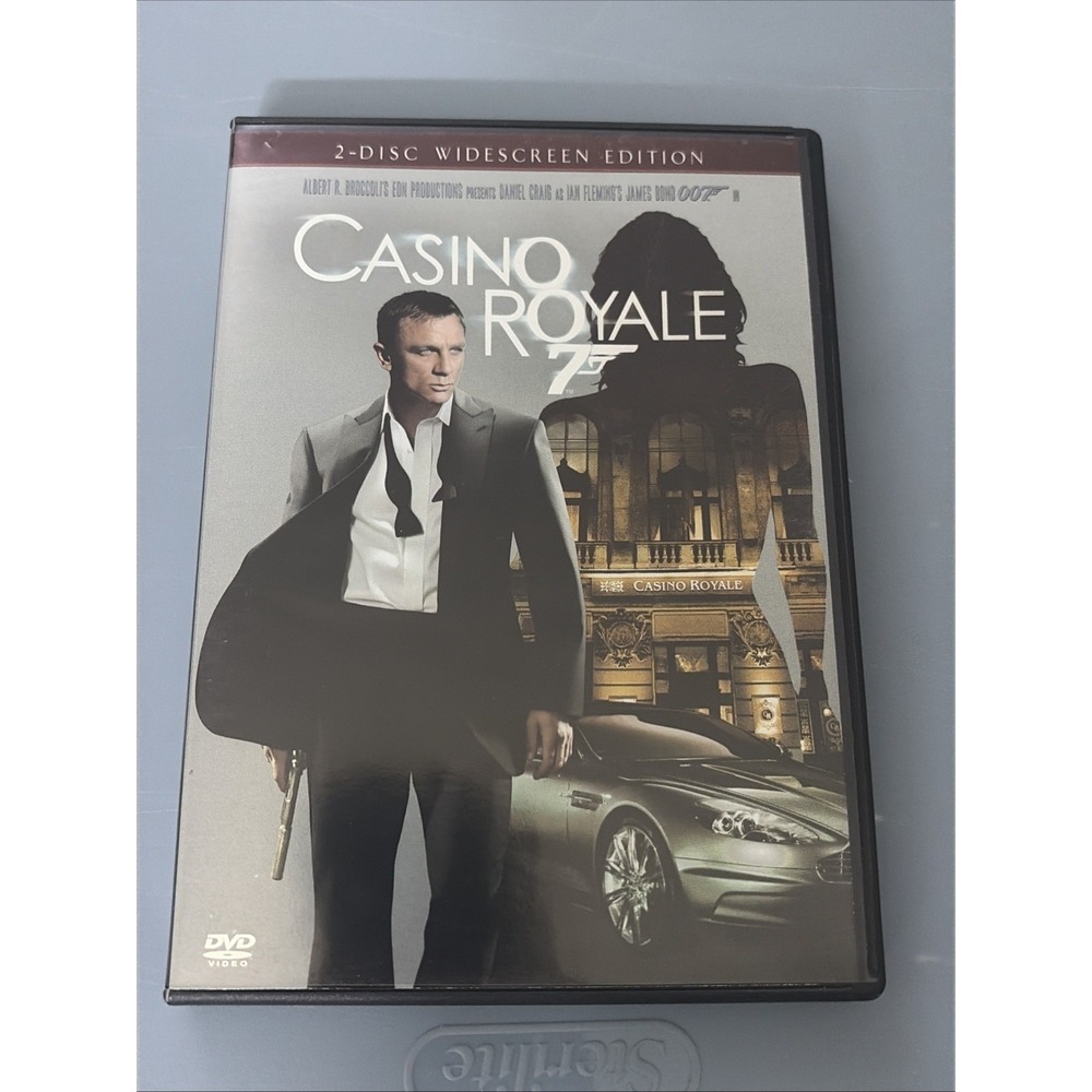 Casino Royale DVD 2007 2-Disc Set Widescreen Action Movie